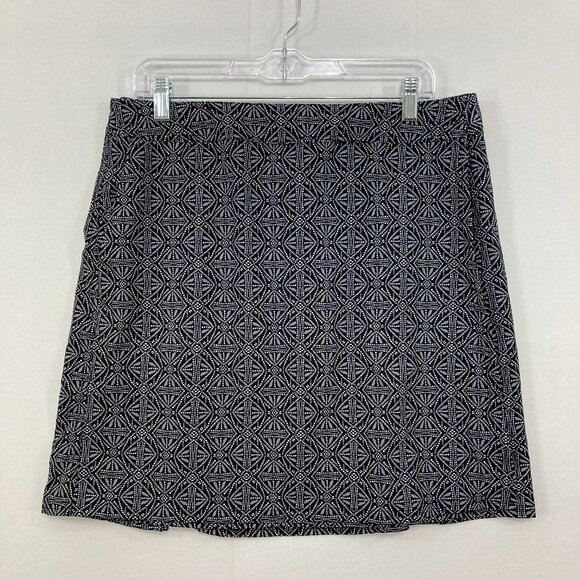 New Ripskirt Hawaii Large Navy Abstract Pattern Pocket Mini Skirt Active - Picture 1 of 10